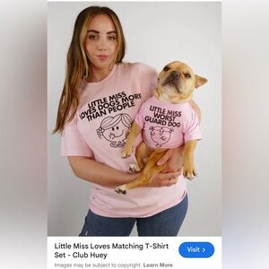 Club Huey matching shirts for mother & dog-hters!! 🐶😆